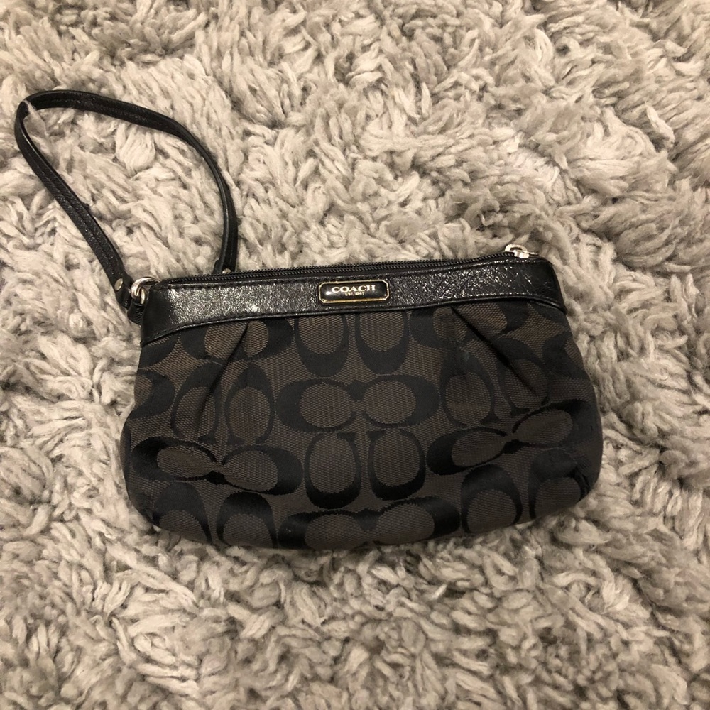 BLACK COACH WRISTLET